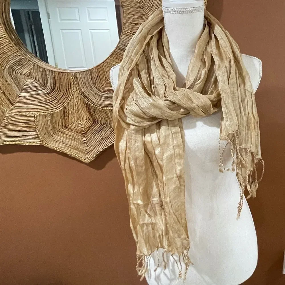 FABINDIA 100% Silk Scarf